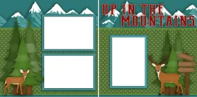 Up in the Mountains - Digital Scrapbook Pages - INSTANT DOWNLOAD