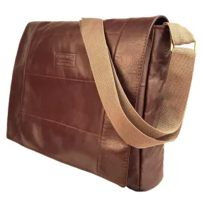 Upcycled Carry-On Messenger Bag