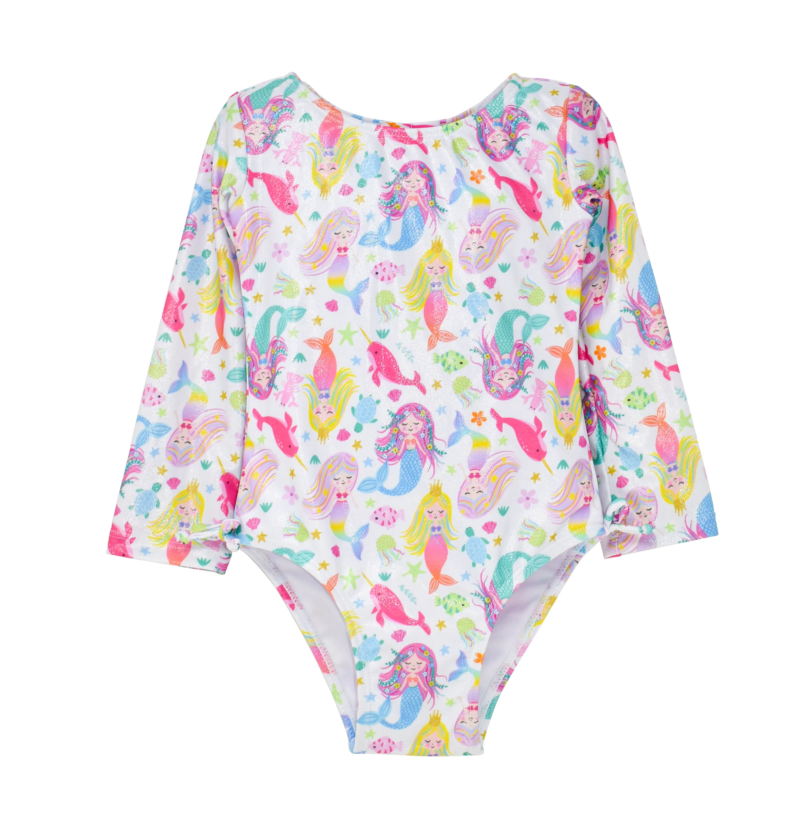 UPF 50  Charlie L/S Rash Guard Swimsuit - F