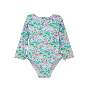 UPF 50  Charlie L/S Rash Guard Swimsuit - G