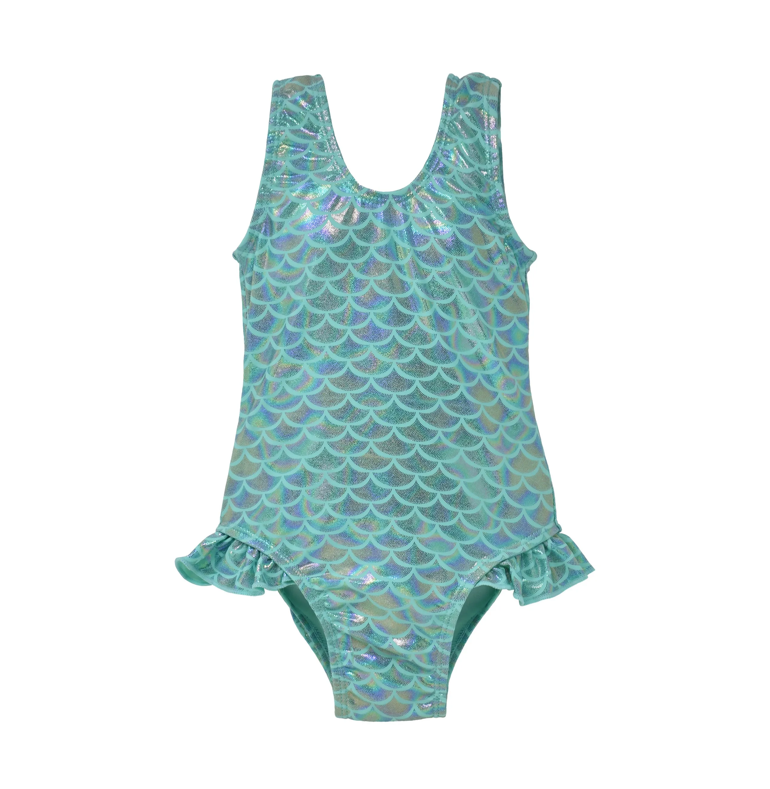 UPF 50  Delaney Hip Ruffle Swimsuit - E
