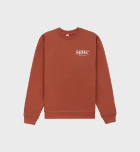 Upper East Side Crewneck - Brick
