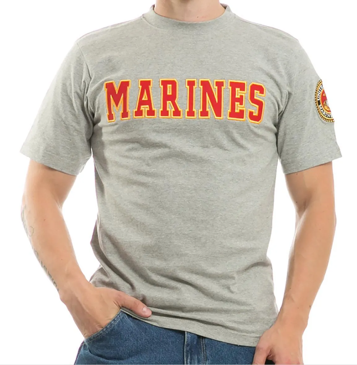 US Patriotic Military Army Navy Air Force Marines Law Enforcement Logo T-Shirts