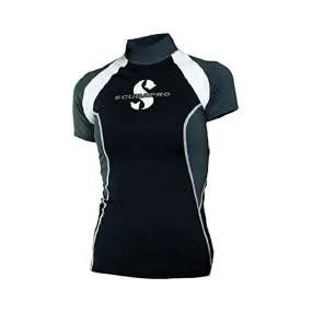 Used ScubaPro T - Flex Rash Guard Womens, Short Sleeve (UPF80)