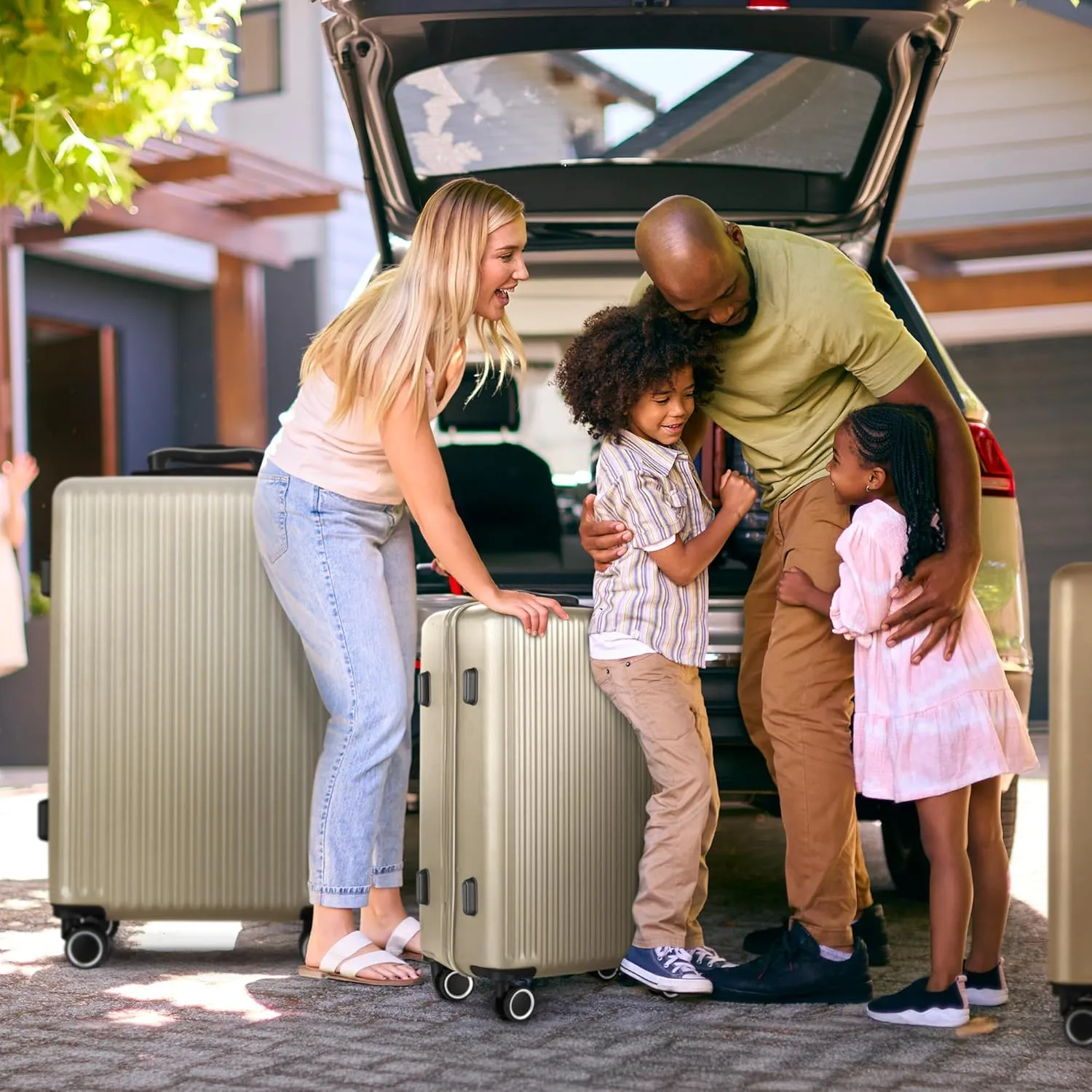 Vacay 3pc Suitcase Set in Earth