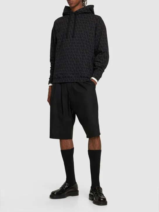 Valentino   Toile Iconographe hooded sweatshirt 