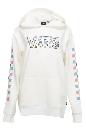 Vans Women's Wyld Tangle BFF Hoodie - Multi-Color Checkered/White