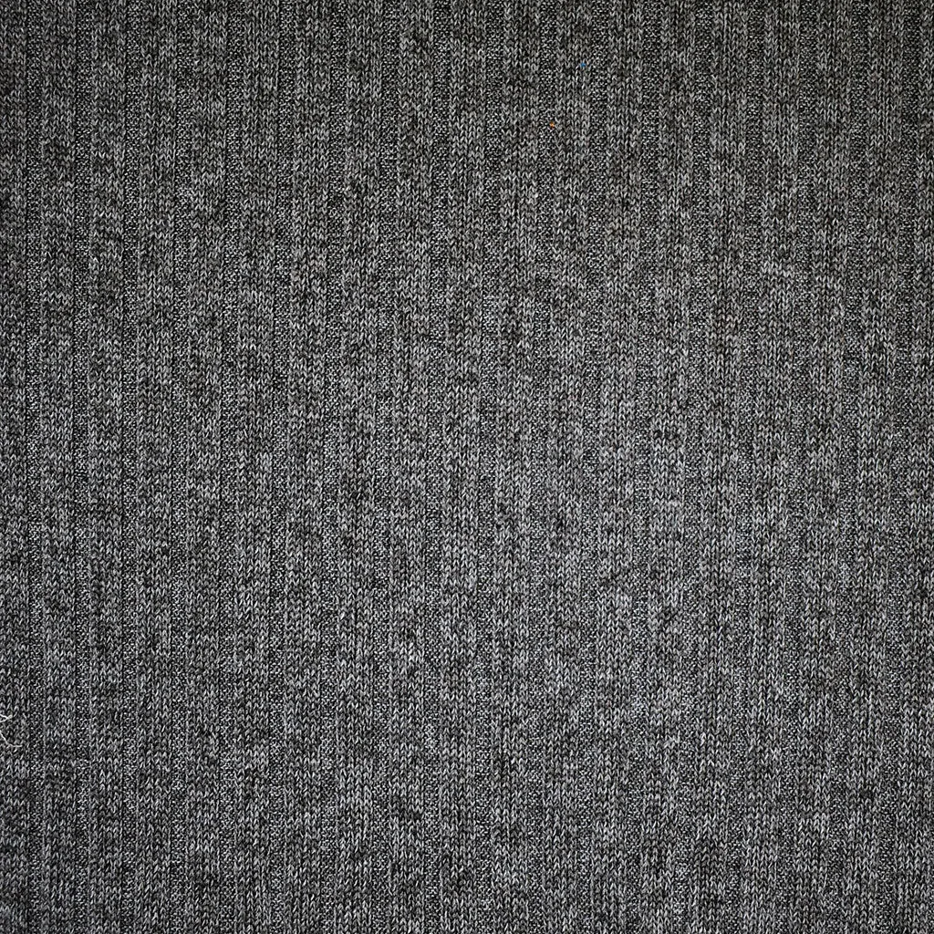Variegated Rib Sweater Knit Stone
