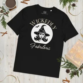 Vegan Organic Wickedly Fabulous Halloween T-Shirt