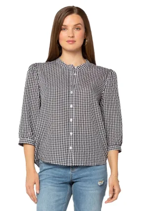 Velvet Heart- Checkered Long Sleeve Button Down