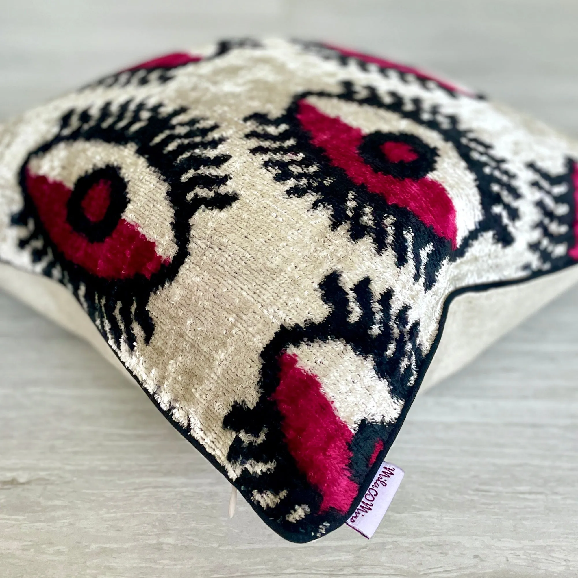 Velvet Ikat Cushion Blink | Velvet Ikat Pillow Blink