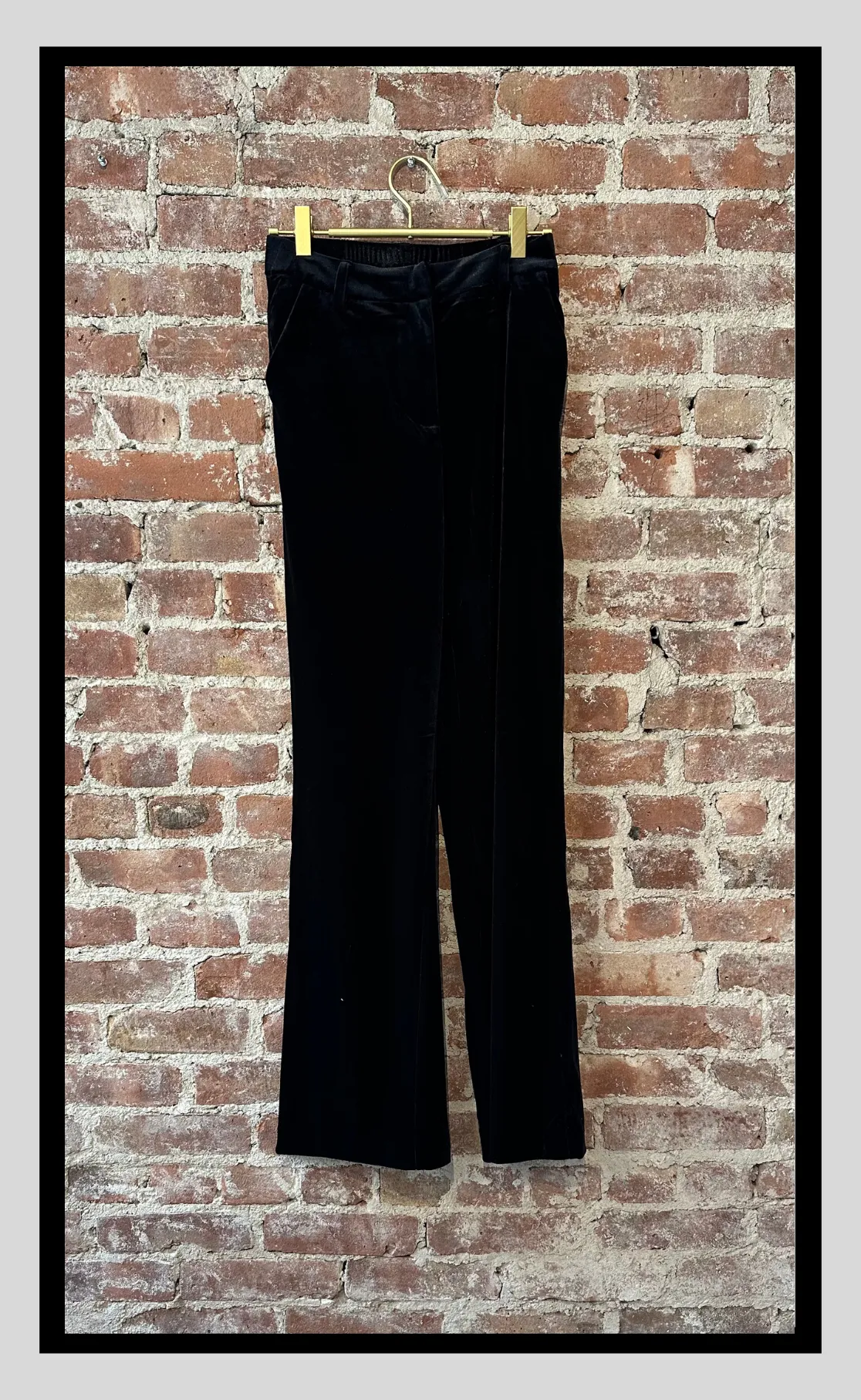 Velvet Pants- Available in Magenta,Black and Hunter Green