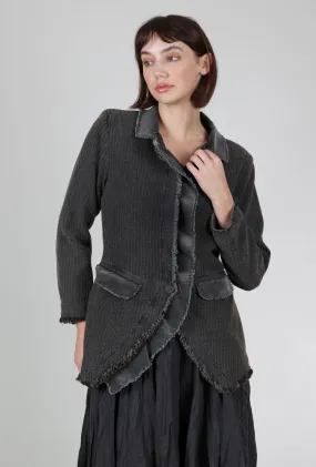 Velvet Patchwork Blazer, Iron