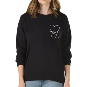 VenusFox Unsiex O-Neck Fleece Sweatshirt Harajuku Kpop BTS Fans Club Fashion