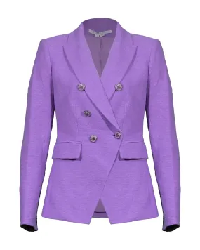 Veronica Beard Miller Dickey Jacket Violet