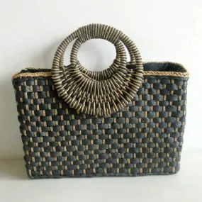 Versatile Retro Square Straw Bags