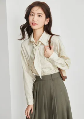 VERTICAL STRIPED COMMUTER SHIRT
