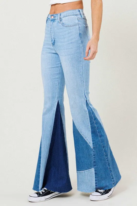 Vibrant MIU Flare Jeans