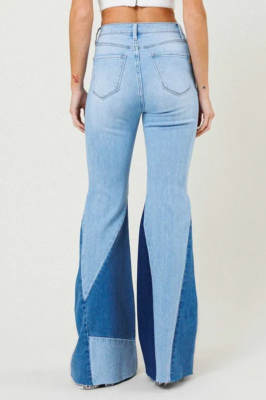 Vibrant MIU Flare Jeans