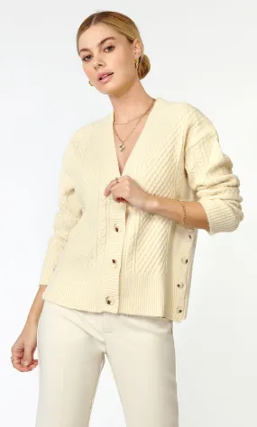 Vickie Cable Knit Oversized Cardigan