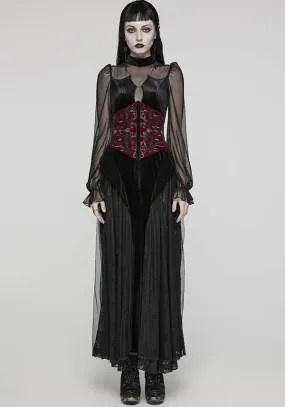 Victoria Corset [Red/Black] | WAIST BELT*
