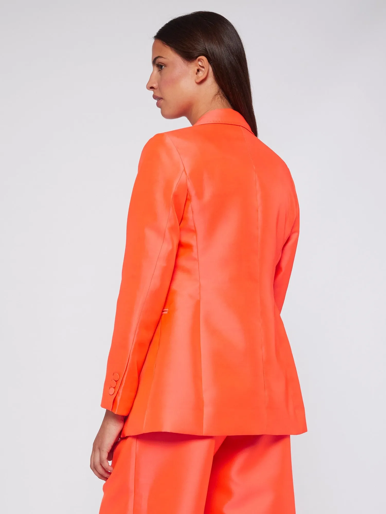 Vilagallo Sophia Mikados Rosa Fluro Blazer