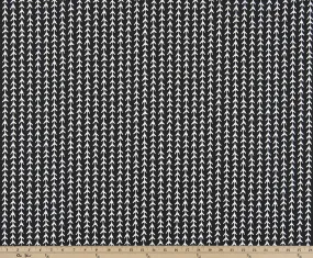 Vine Black Fabric By Premier Prints