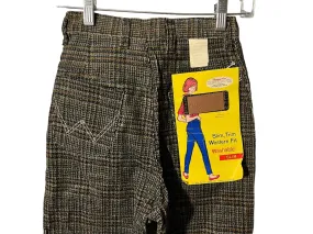 Vintage 60's DS Wrangler check corduroy S