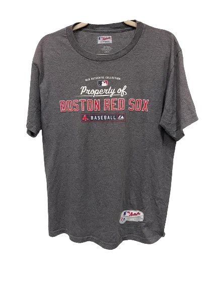 Vintage Boston Red Sox Grey T-Shirt Medium