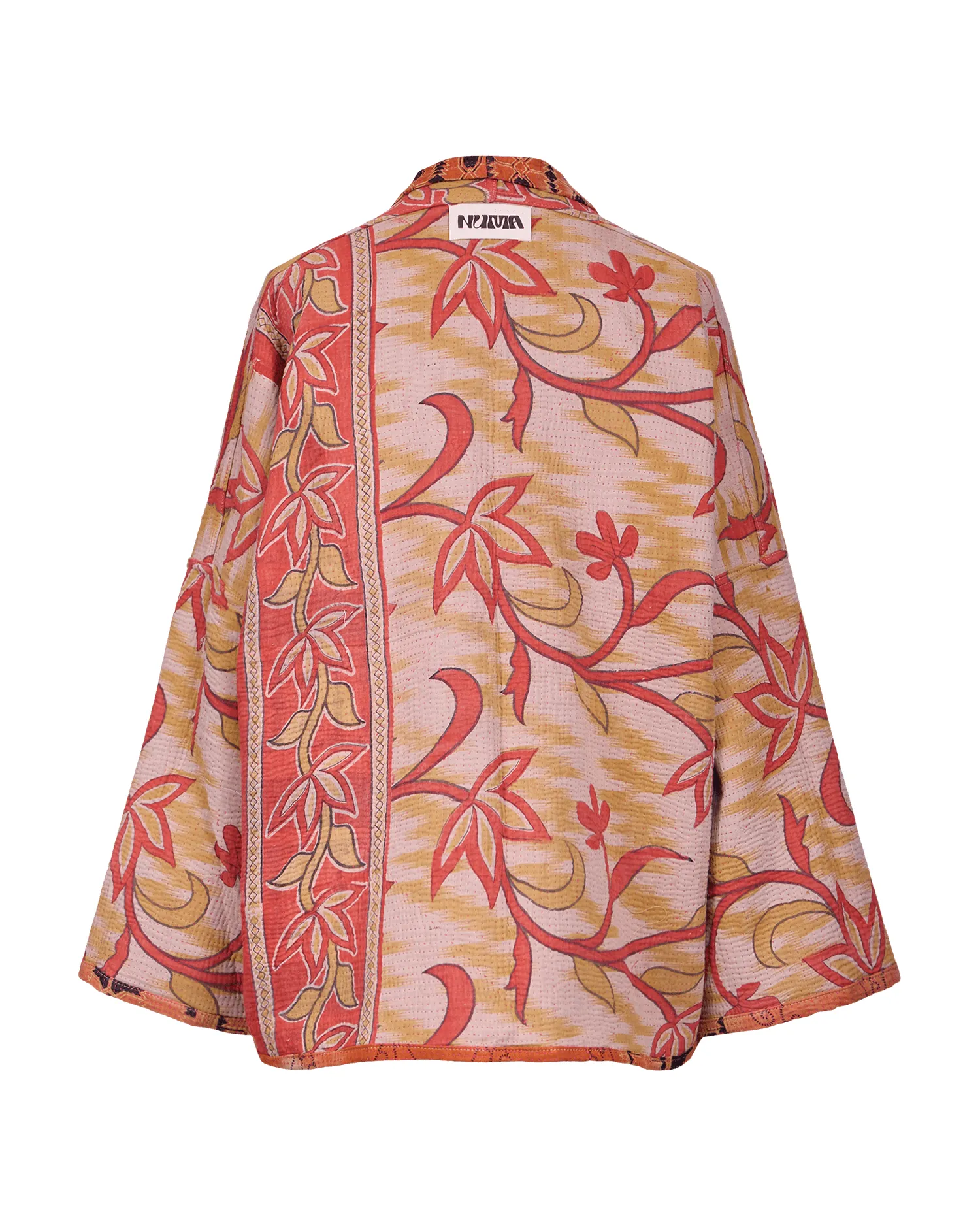 Vintage Kantha Kimono with Matching Tote Bag