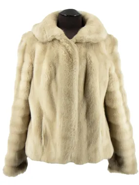 Vintage Tissavel Blond Faux Fur Jacket