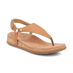 Vionic Kirra II Camel Nubuck Women's Sandal