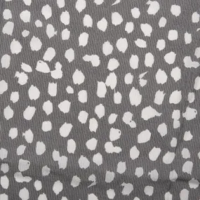 Viscose - CHLOE - Abstract dot - Grey