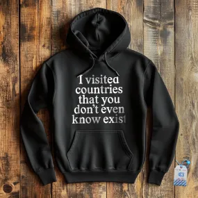 Visited Countries - Pullover Hoodie