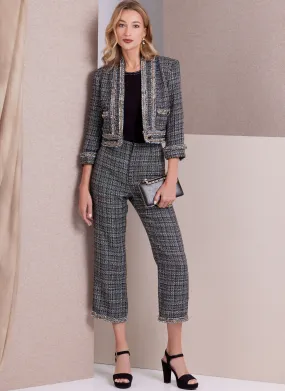 Vogue Sewing Pattern 1993 Misses' Jacket and Pants