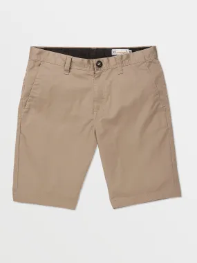 Volcom FRICKIN MODERN STRETCH CHINO SHORTS - KHAKI