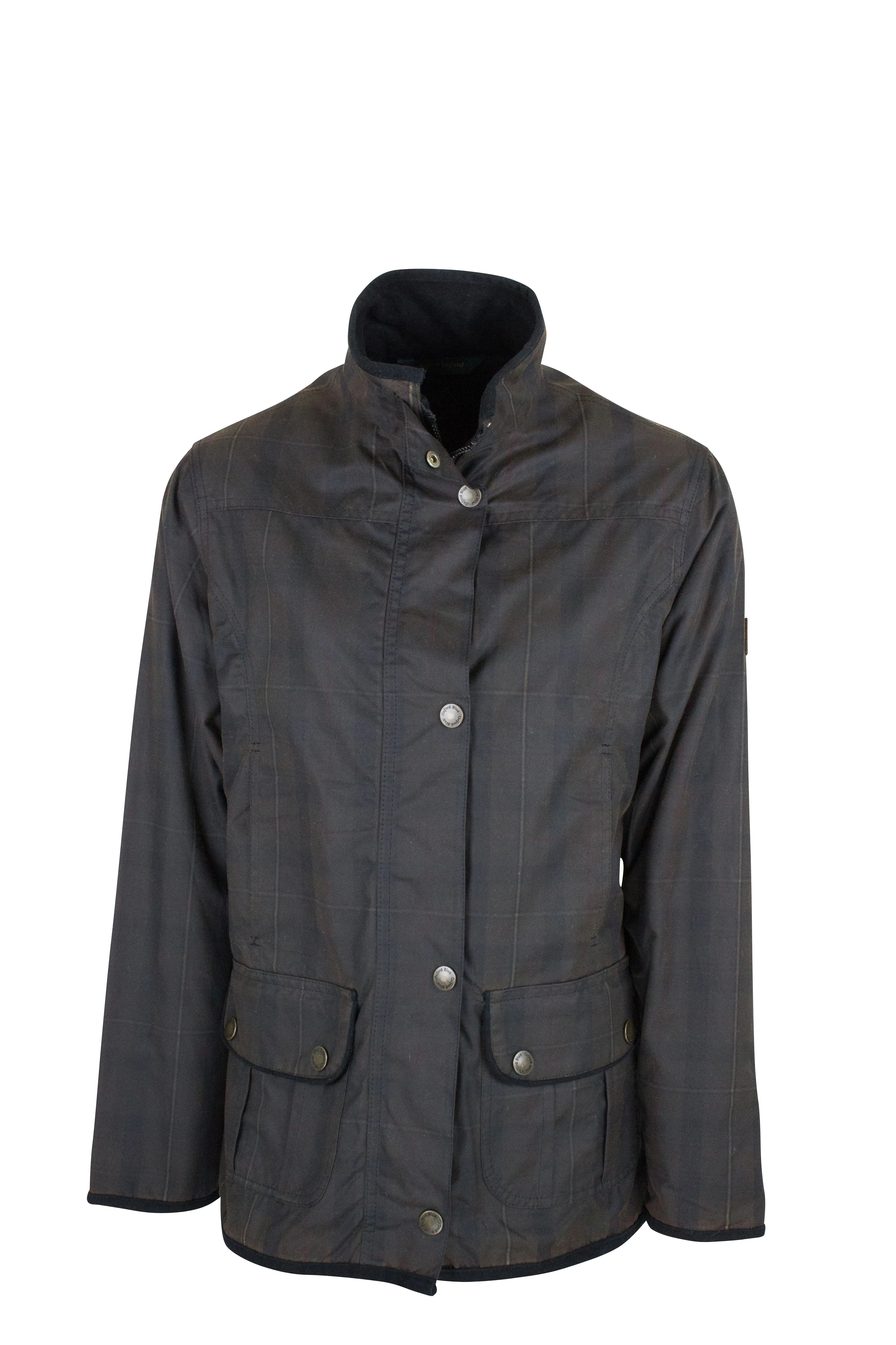W04 - Women's Tartan Eltham Wax Jacket - CALEDONIA
