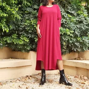 WA4 Short-Sided A-Shape Dress
