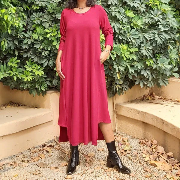 WA4 Short-Sided A-Shape Dress