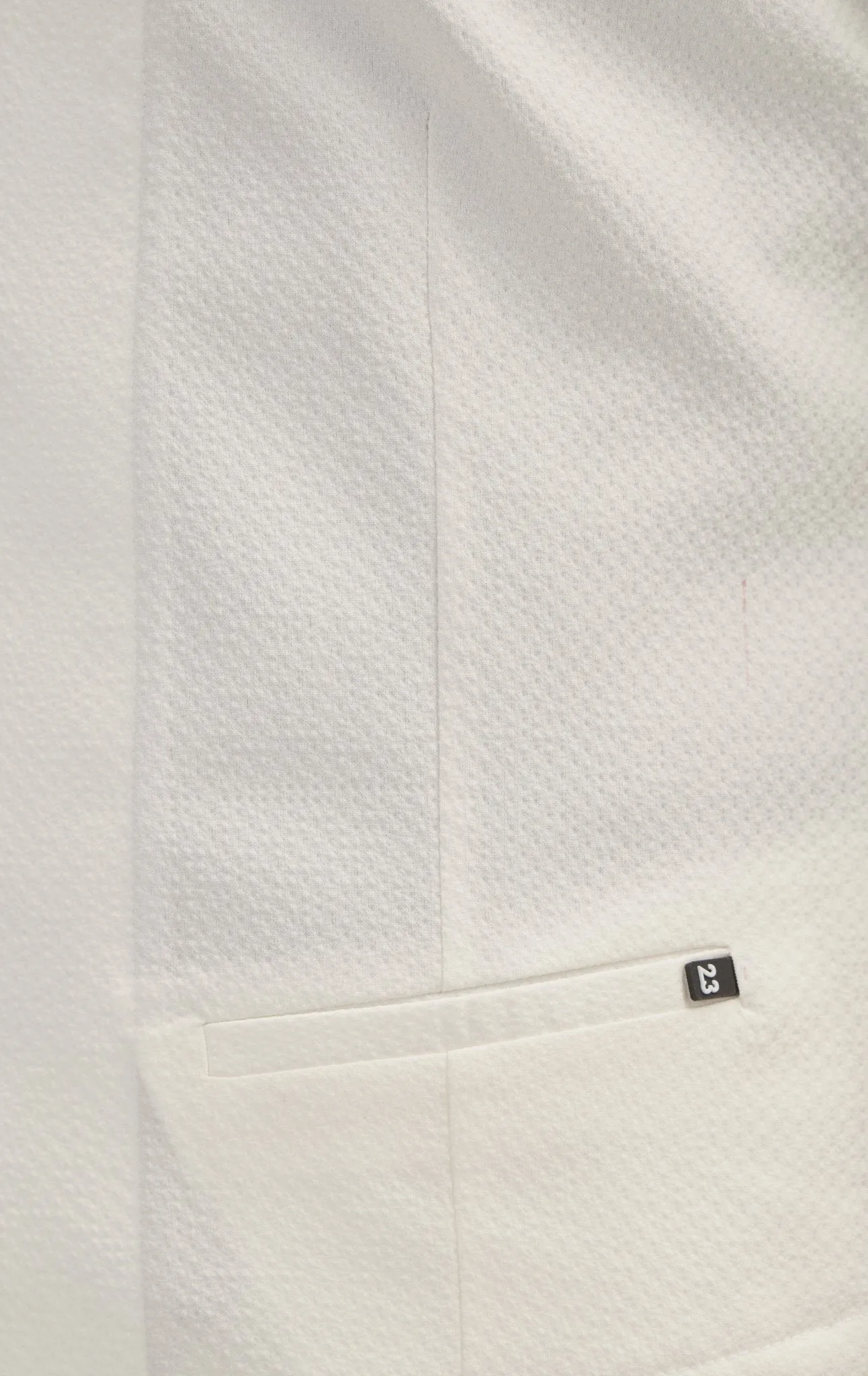 Waffle Stretch Beach day Vest - Off White