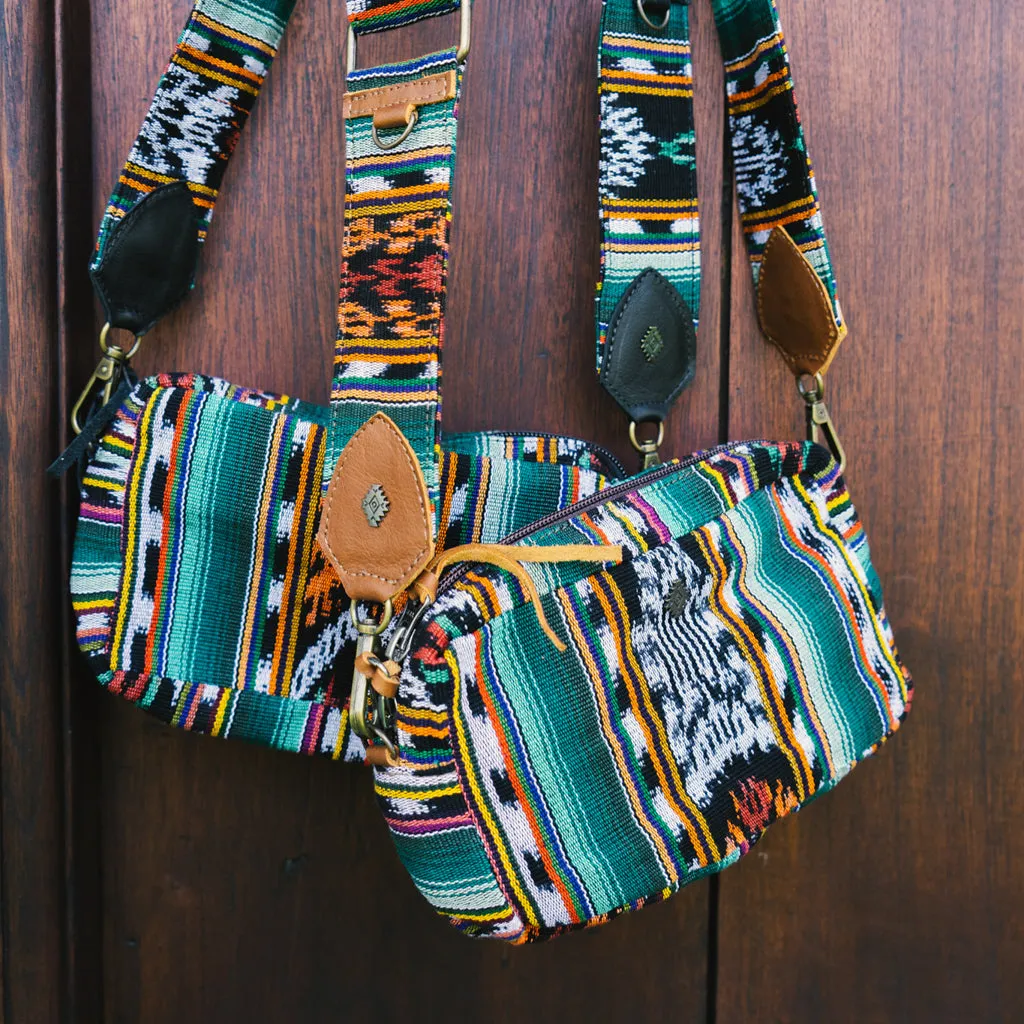 WANDER CROSSBODY   WIDE ADJUSTABLE STRAP SET - EVERGLADE