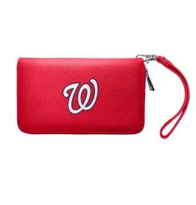 Washington Nationals Zip Organizer Wallet Pebble