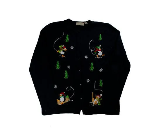 Watch For Trees-X-Small Christmas Sweater