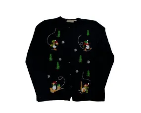 Watch For Trees-X-Small Christmas Sweater