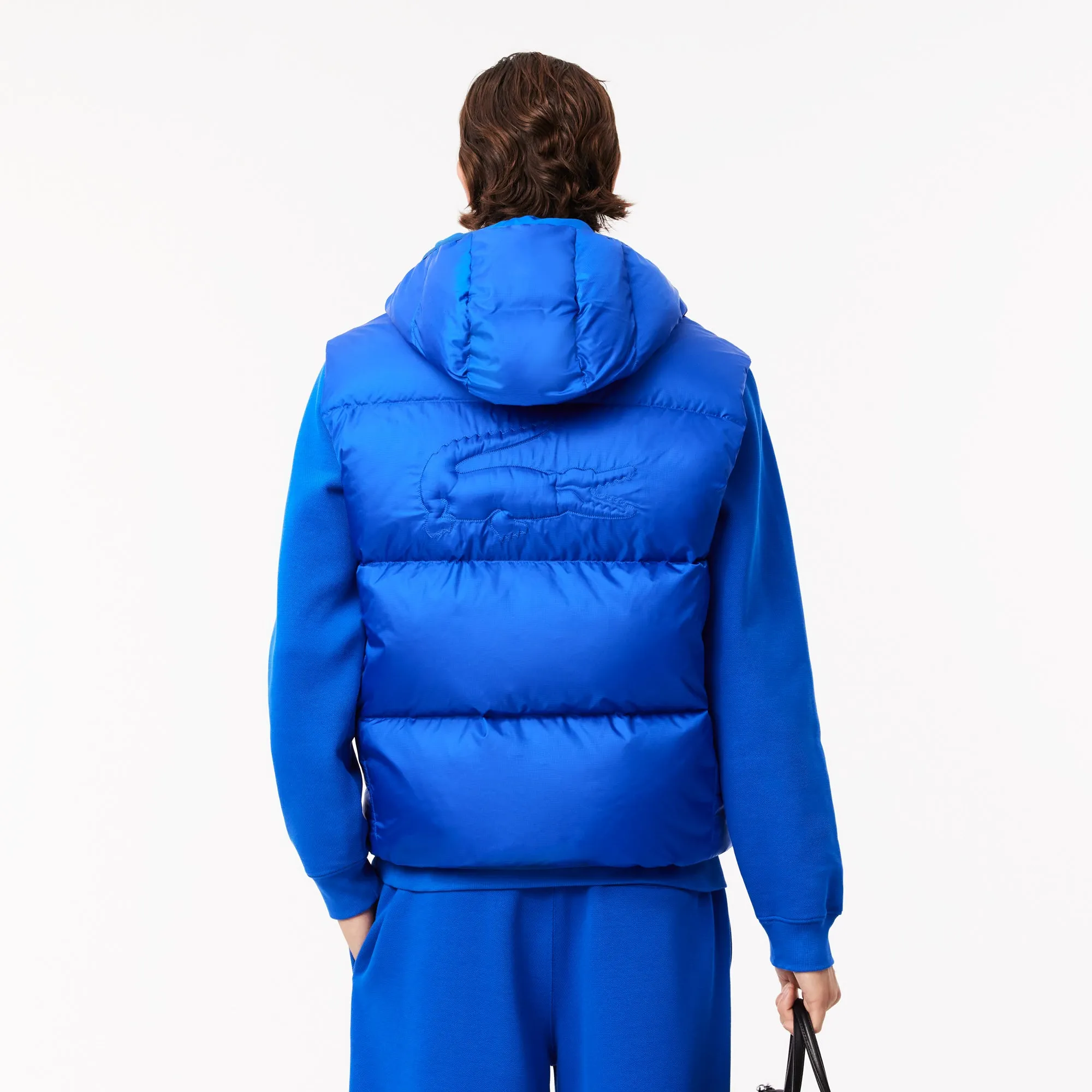 Water Repellent Short Puffed Vest - BH2895
