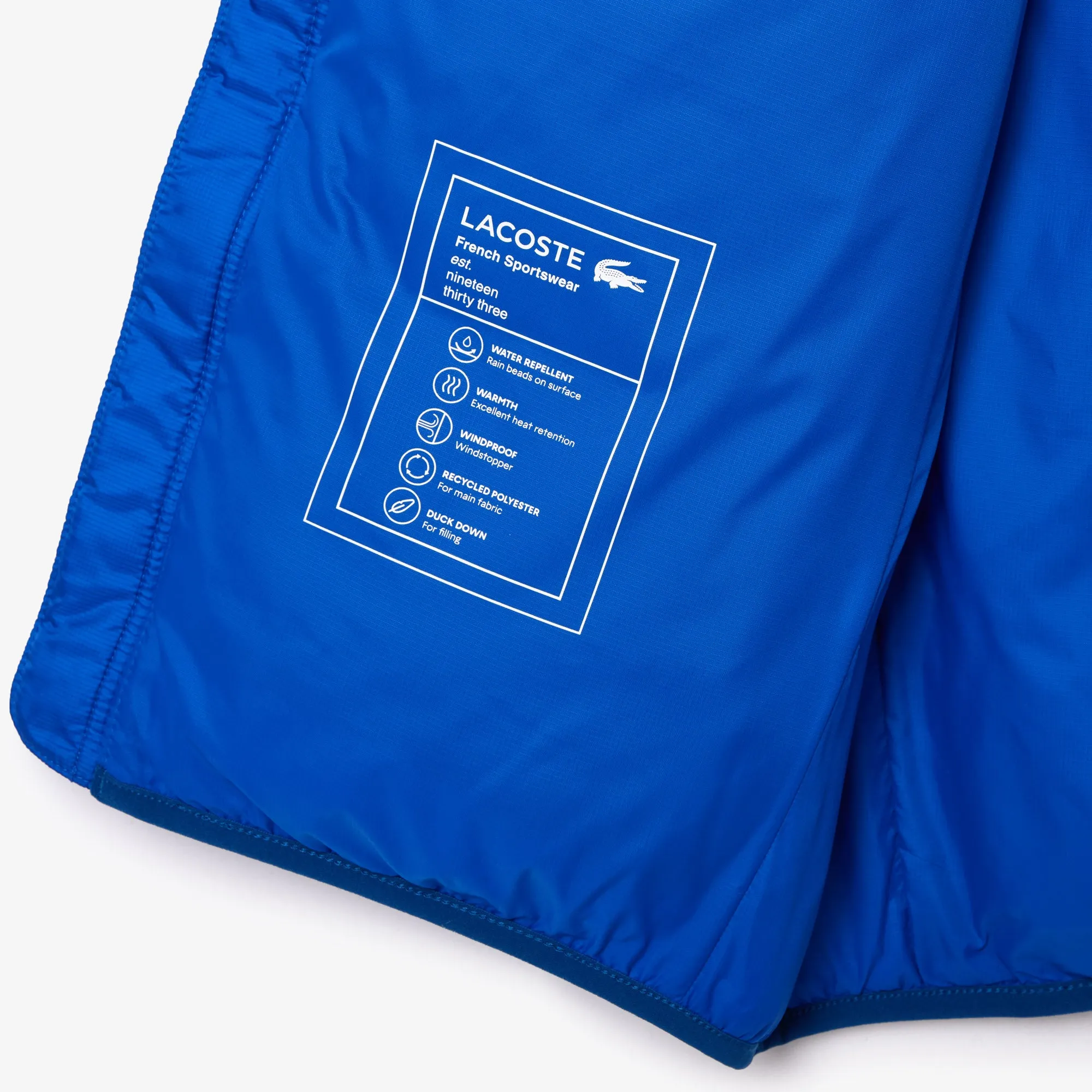 Water Repellent Short Puffed Vest - BH2895