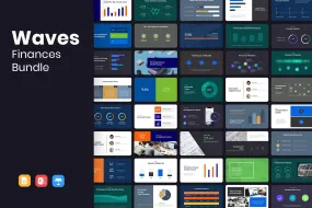 WAVES Finance Presentation Templates Bundle