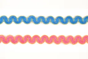 Wavy Braided Gimp Trim 1/2" - by the yard