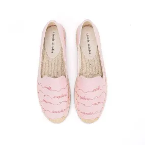 Wavy Let's Roam Espadrille Flats
