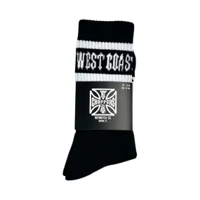 WCC CREW SOCKS - BLACK